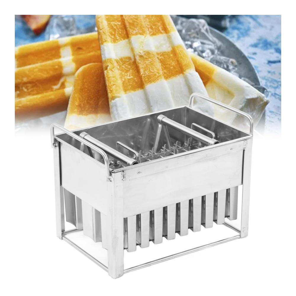 Entdecken Sie den Genuss mit unseren Edelstahl-Eis am Stiel-Formen - Set mit 30 hochwertigen Resistrust Eiscreme-Pop-Formen für Zuhause. Kreieren Sie leckere Eis-Kreationen! Perfekt für Ihr eigen
