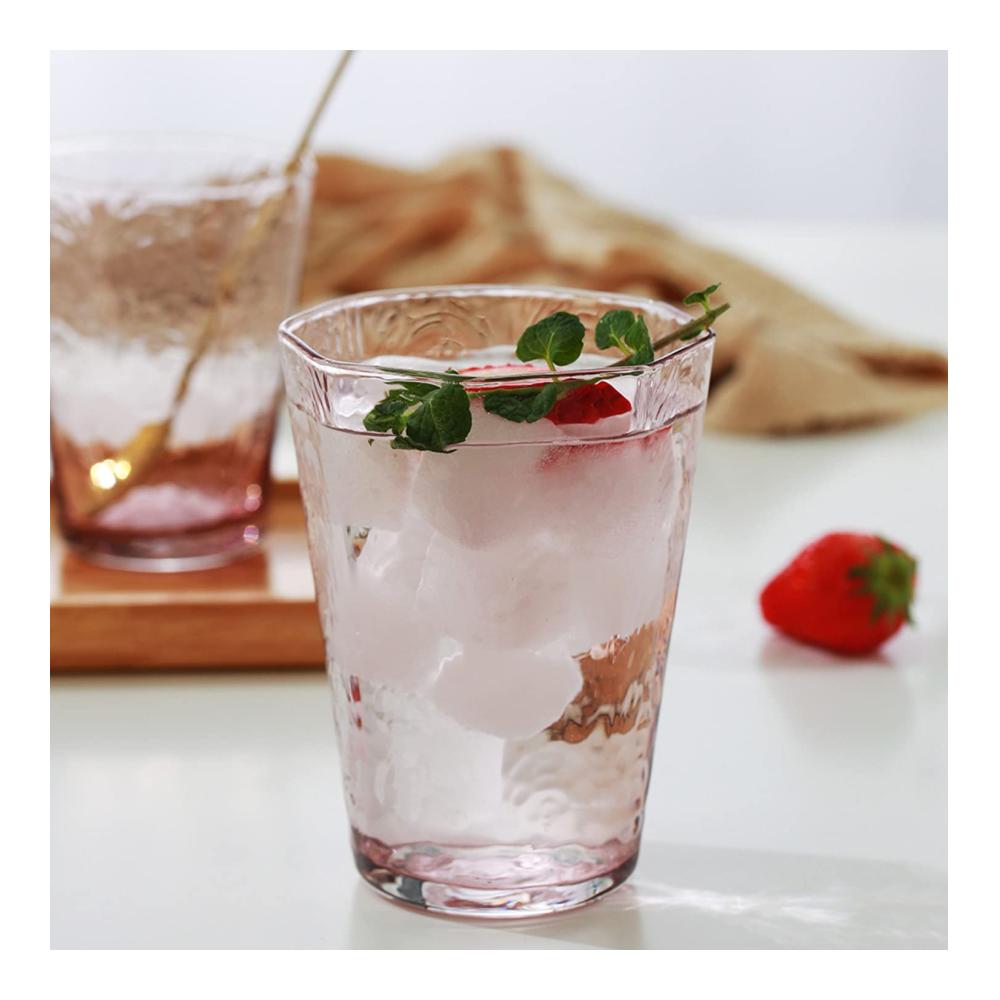 Wassergläser Edle Trinkgläser für Saft und Wasser 230ml Glasbecher Set 6 Stück Spülmaschinenfest Hochwertiges Glas Klar und elegant Perfekt für den täglichen Gebrauch Gesundes Trinken Genießen Sie Ihre Getränke stilvoll