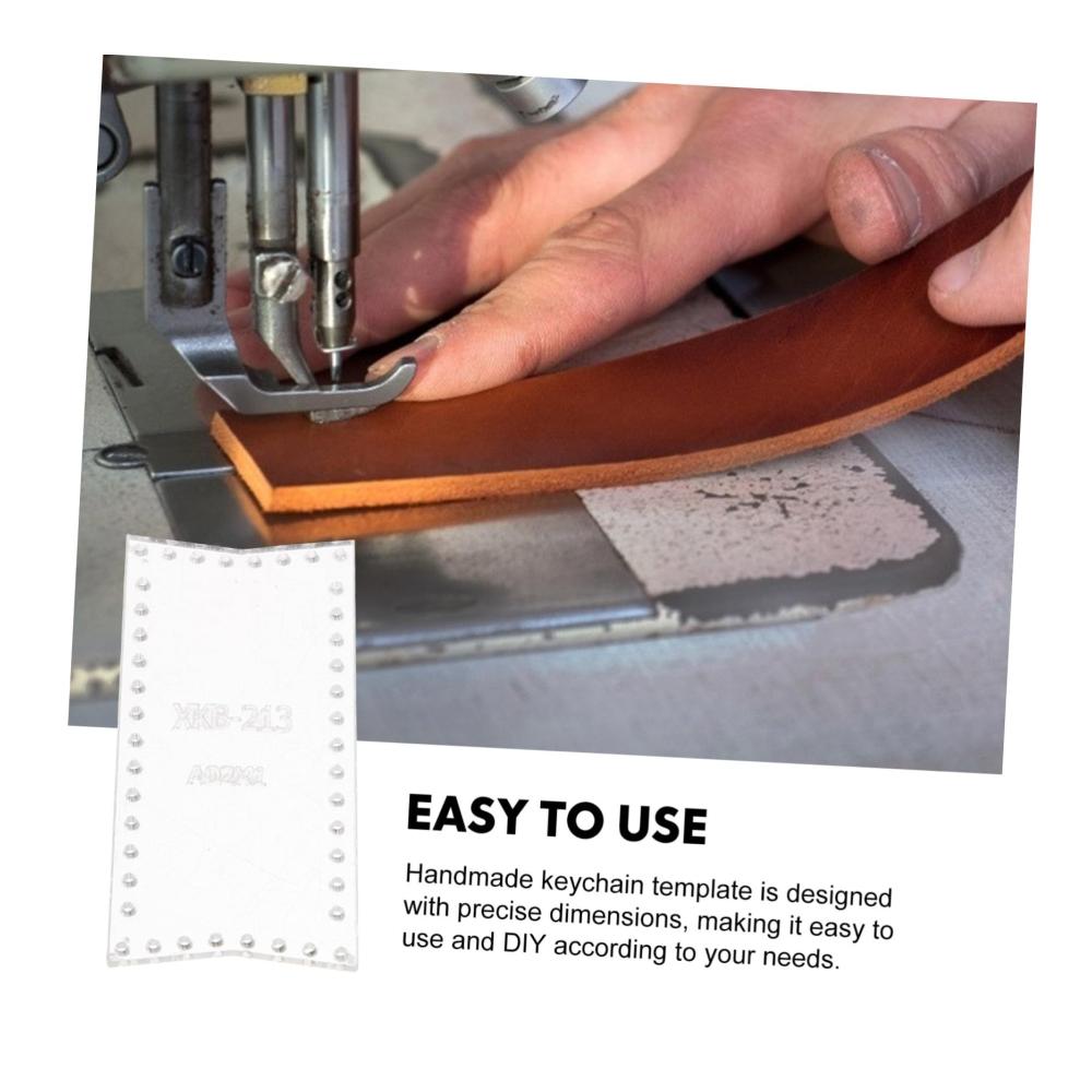 Professionelle Lederhandwerk Vorlagen-Set | Taschen Geldbörsen & mehr | Hochwertige Quilt-Schablonen für Ledermuster | Acrylwerkzeuge für präzises Quilten | Kreative Designvorlagen inklusive