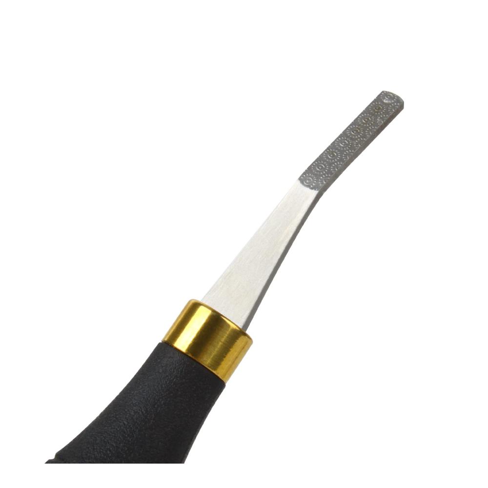 Premium Lederhandwerk Zubehör Set | Kratzer & Aufrauhen Werkzeuge | QCCD-01 (4mm Kopfbreite) | Perfekt für Lederbearbeitung Enthusiasten