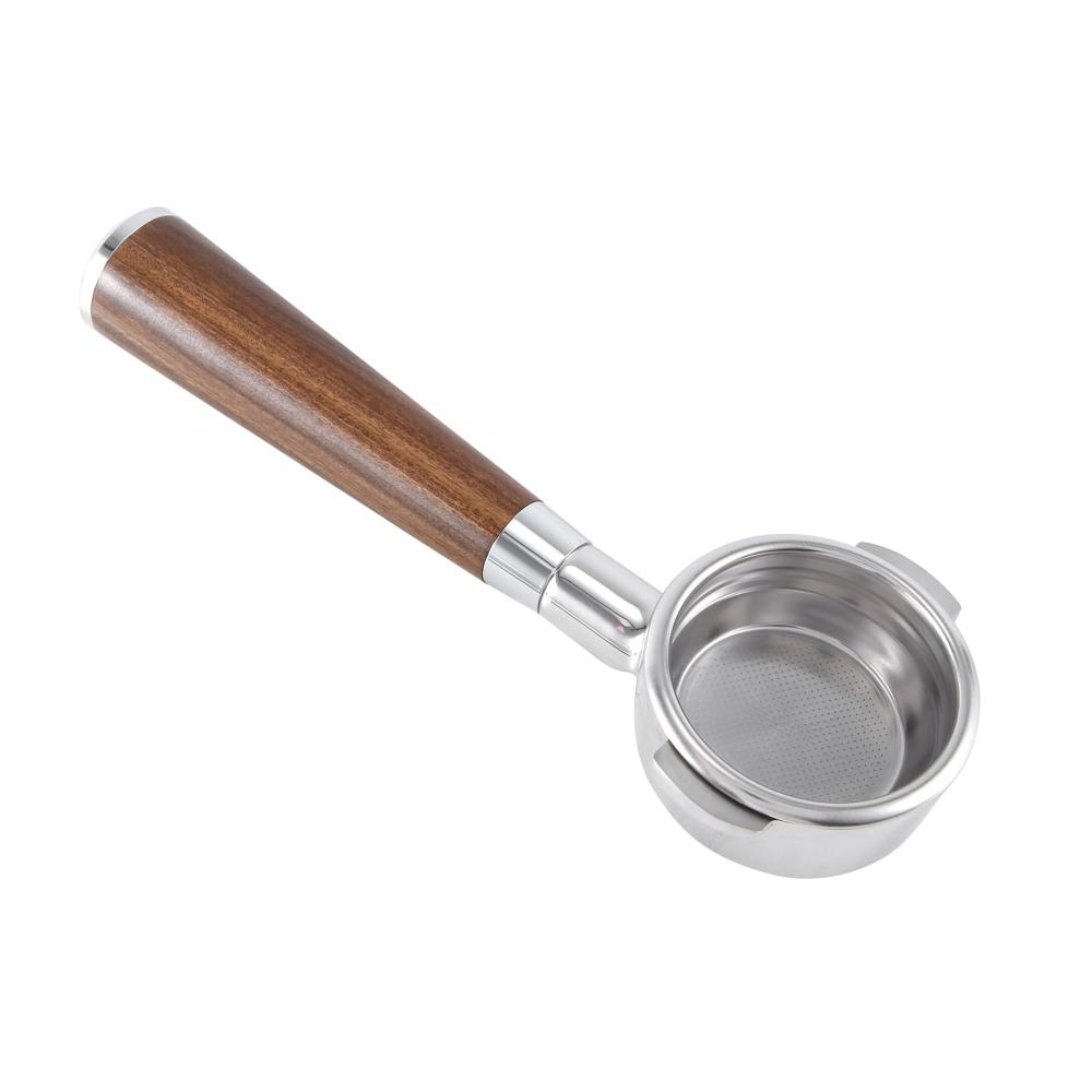 Entfesseln Sie den Geschmack 58mm Tamper aus Edelstahl für E61 Siebträger – Perfekter Espresso mit Stil B Holzgriff – Hochwertiges Zubehör für Kaffeegenießer