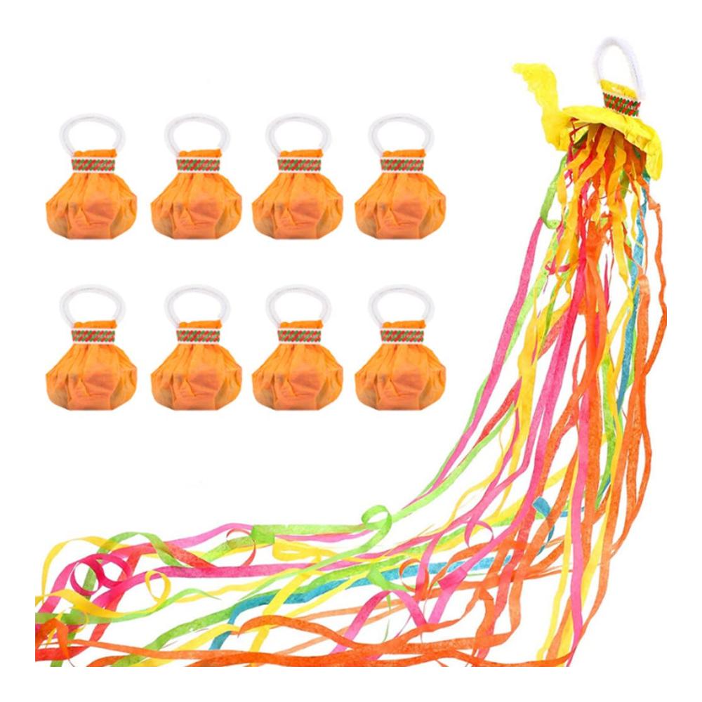 Magische Konfetti-Knallbonbons 10 Stück Handtuch-Luftschlangen für unvergessliche Feiern! Ideal für Ostern Geburtstage Hochzeiten & mehr - Kein Durcheinander
