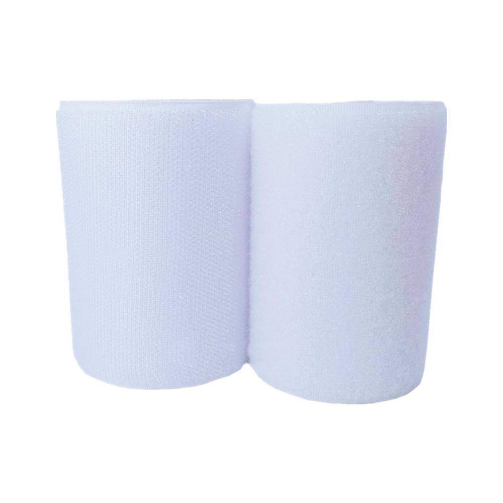 Premium Klettbänder zum Nähen - 100mm Breite - Hochwertiges Aufnäh-Set aus Flausch- und Hakenband - Strapazierfähige Nylon-Stoffstreifen für Näharbeiten Schuhe & Bastelprojekte