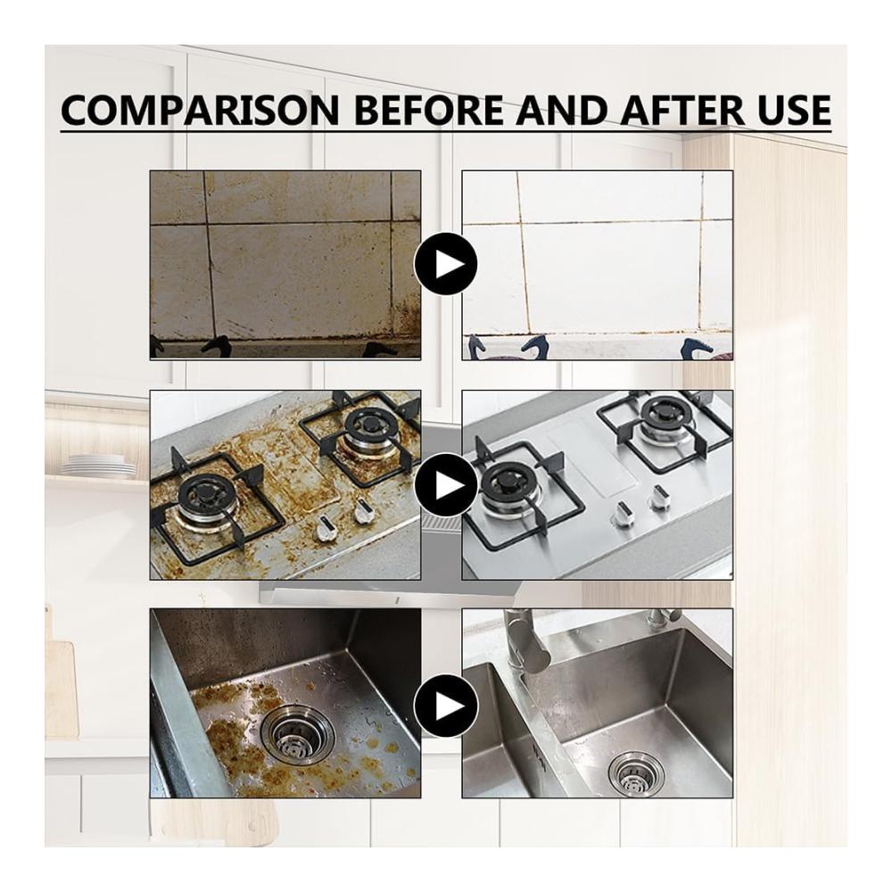 Natürliche Frische erleben Splashfoam Sprühflaschen-Set für Allzweckreinigung mit Sprühtabs. Effektive Reinigung von WC Backofen & mehr (3 Stück