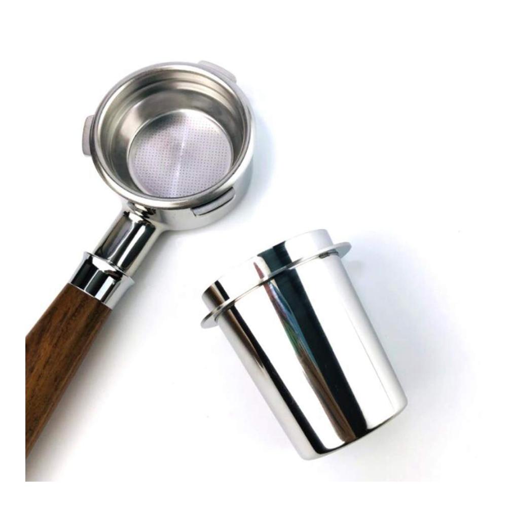 Edelstahl Tamper 51mm für perfekten Espresso – Kaffeepulver dosieren wie ein Profi! Hochwertiger Dosierbecher für Espresso-Maschinen und Portafilter – Präzises Tampen für aromatischen Kaffeegenuss