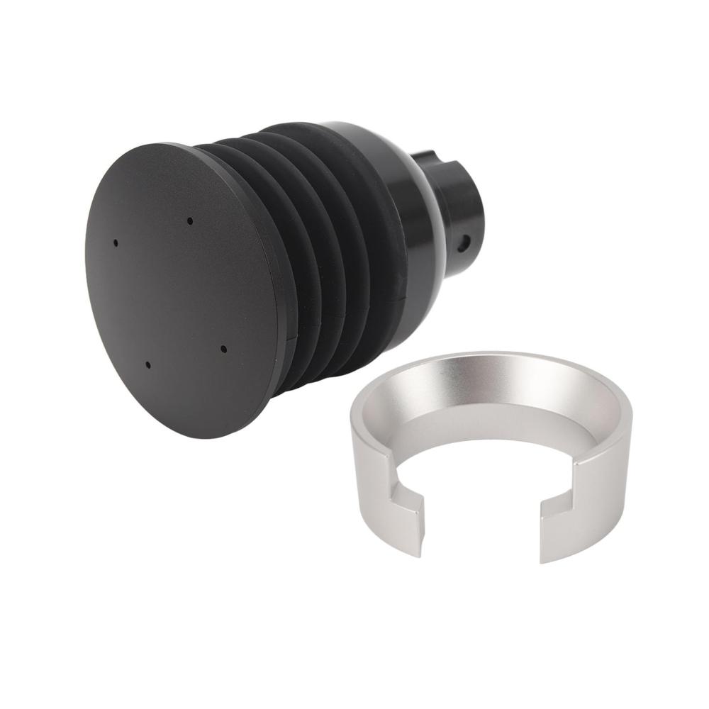 Hochwertige Manuelle Kaffeemühle | Silikonbehälter | Effizienter 58-mm-Edelstahlring | Bohnenbehälter | 2-in-1-Funktion