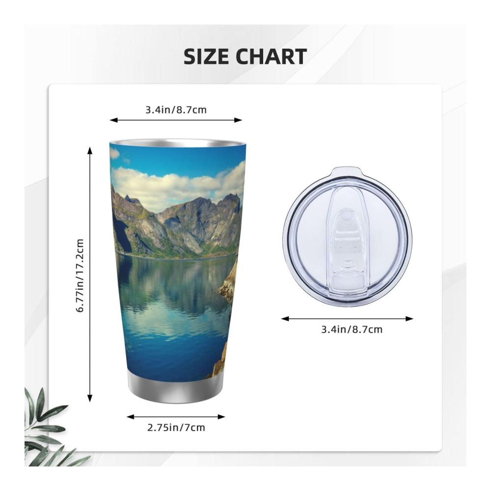 Entdecke die House by The 20oz Isolierte Edelstahl Thermoskanne für heiße und kalte Getränke – Perfekt für unterwegs! Wiederverwendbarer Becher mit Deckel und Strohhalm für alle gängigen Auto-Becherhalter – Genieße deine Lieblingsgetr