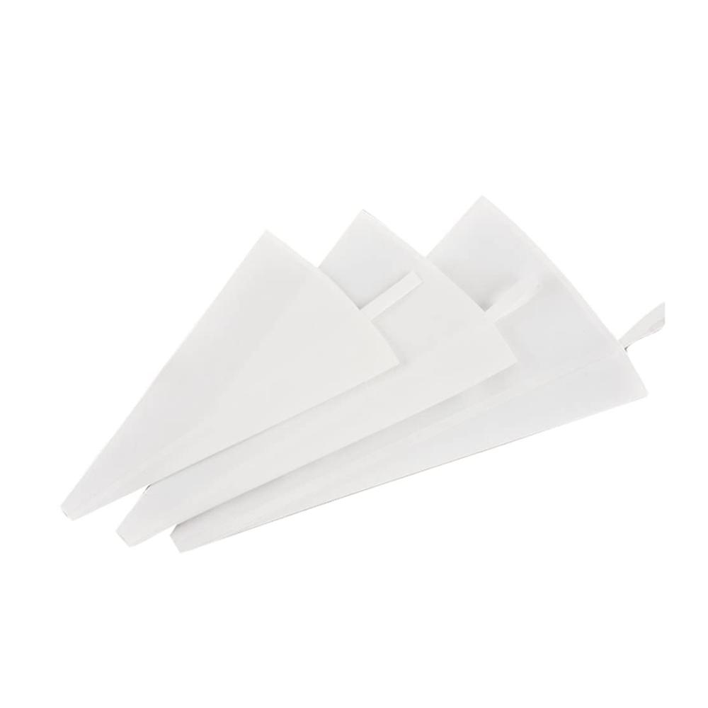Wiederverwendbare Spritzbeutel Set - 3 Profi Konditorei Ärmel (40/35/30 cm) - Hochwertige Gebäck Spritztüten für präzises Backen - Backzubehör für Kuchen Cupcakes
