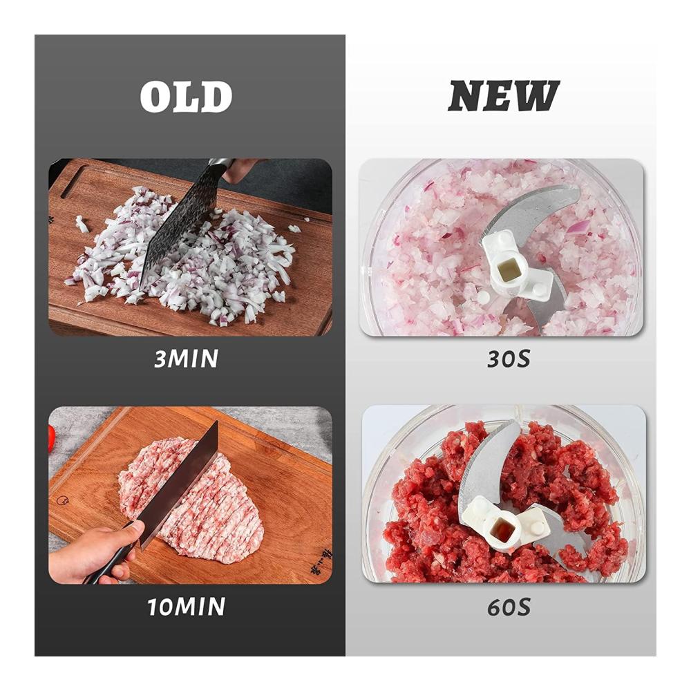 Premium Knoblauchpresse & Zwiebelschneider Set - Manueller Gemüsehacker für müheloses Schneiden von Knoblauch Zwiebeln Obst & Gemüse - Küchenhelfer & Kochzubehör für schnelles Kochen & Vorbereiten