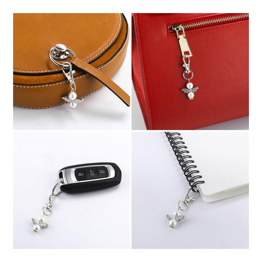20er Set Schutzengel Schlüsselanhänger in Geschenktaschen – Perfekte Gastgeschenke für Hochzeit Taufe & Babyparty