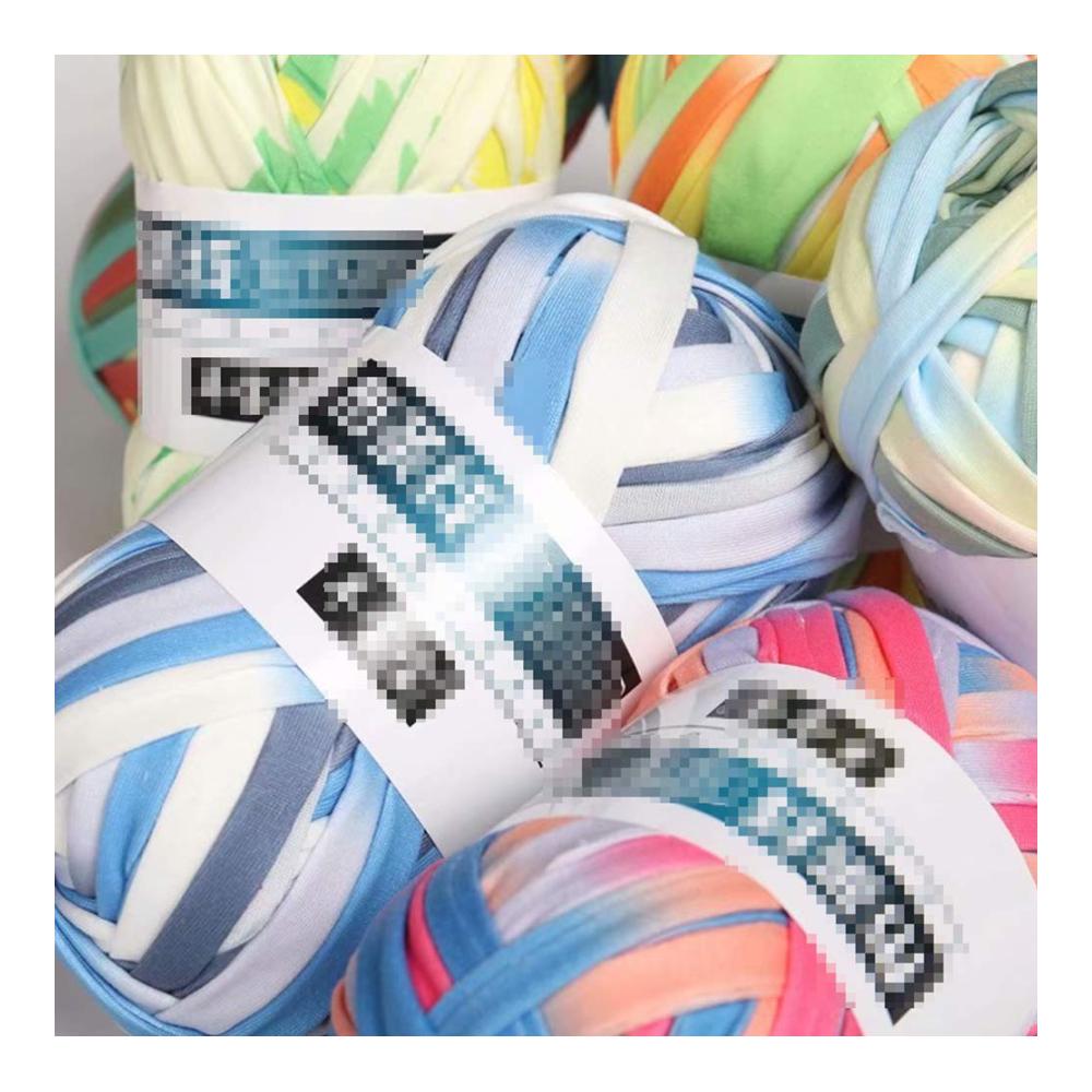 Hochwertiges 100g T-Shirt-Garn für kreative Häkel- & Strickprojekte – Buntes Stoffgarn für Tücher Taschen Decken & mehr! Perfekt für DIY-Handwerksliebhaber & Häkelenthusi