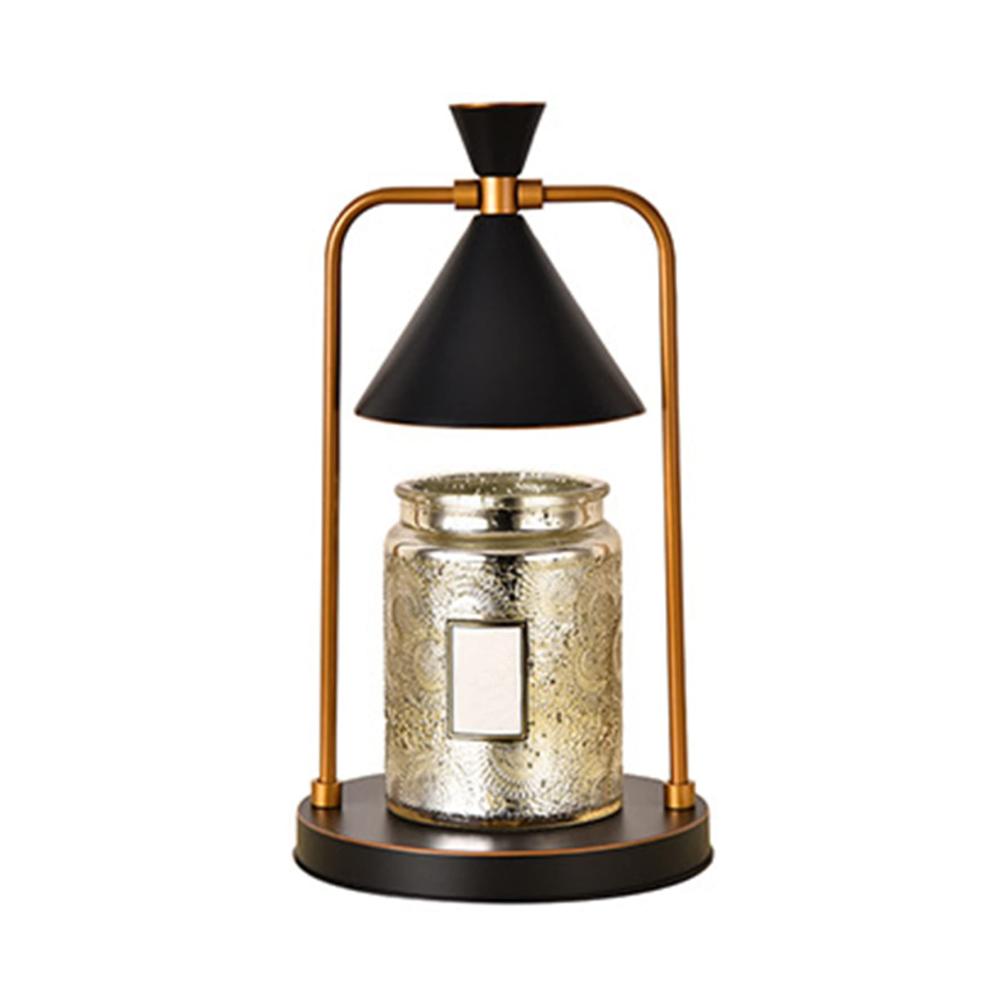 Erleben Sie wohltuende Düfte Elektrische Duftlampe mit Timer & Dimmer - Vintage Kerzenwärmer für gemütliches Ambiente & Entspannung zu Hause - Perfektes Geschenk für
