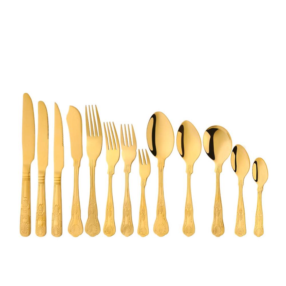 Lux EntusckesssertgdenlGllanz-Buyeruyer Starer Star Star 12ar 12-te2-teiligesuchliges Desses DessertessertgssertgabelSettgabel- EdSetst-hlold Goldldoptoptikik -abeln ausekt Edr KKuchenchenn Gebäebäckck undes Kuchenorschenverenvergnrgnügen Spen und verund verlock verlockenderlockende Vckende Vorspe Besteorspeisenspeisen.sen. Spvolegelplpoliiertrtess Besteeckset für stilvolle Genussmomente