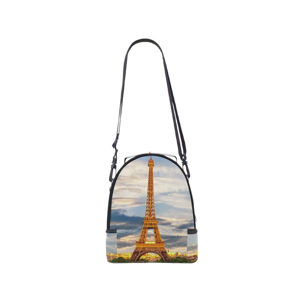 Entdecken Sie den Charme von Lunch-Taschen Isolierte Lunchbox mit Eiffelturm-Motiv für Kinder stilvoll und funktional - Perfekter Begleiter für unterwegs! Genießen Sie leckere Mahlzeiten mit diesem Himmel-inspirierten Lunchtas