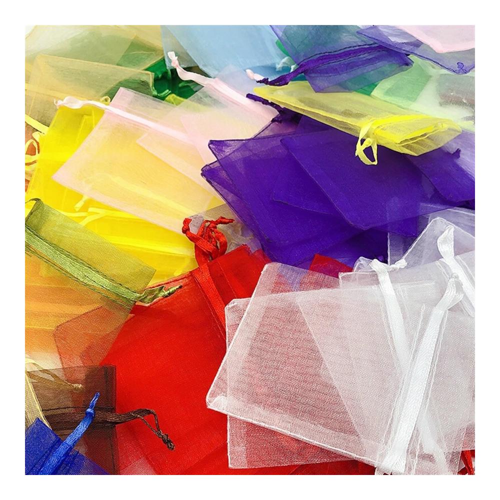 Exquisite Gastgeschenke 50 Stück Süßigkeiten-Geschenkboxen & Organza-Beutel für Hochzeiten und Partys - Ideale Goodie-Verpackung für jeden Anlass