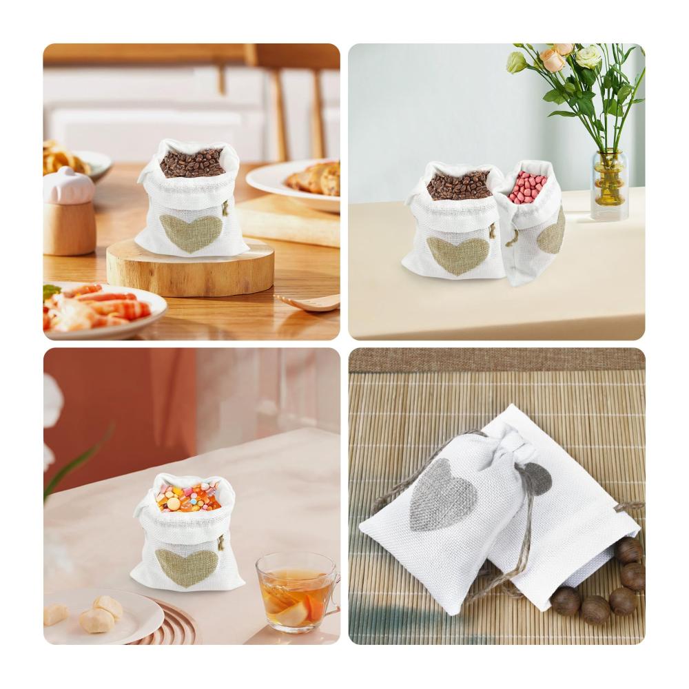 25 Organzasäckchen Set - Stilvolle Verpackungen für Advent Schmuck Snacks & mehr - 20x15cm Stoffbeutel mit Kordelzug - Ideal für Hochzeiten DIY & Partys - Hübsche Verpackungslösung