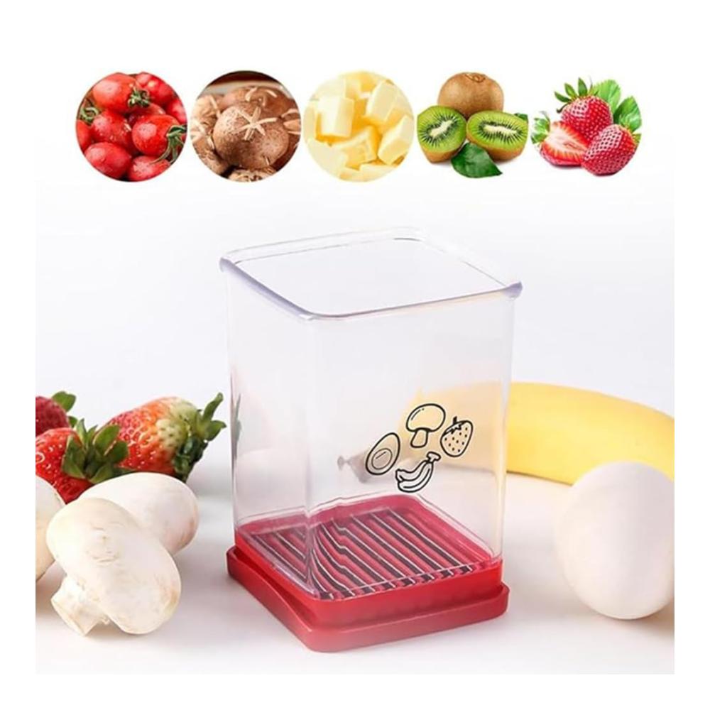 Entdecken Sie den ultimativen Gemüsehobel | Vielseitiger Gemüseschneider für müheloses Zerkleinern | Ideal für Salate Zwiebeln und mehr | Kompakt und tragbar | 17 x 12 x 85 cm