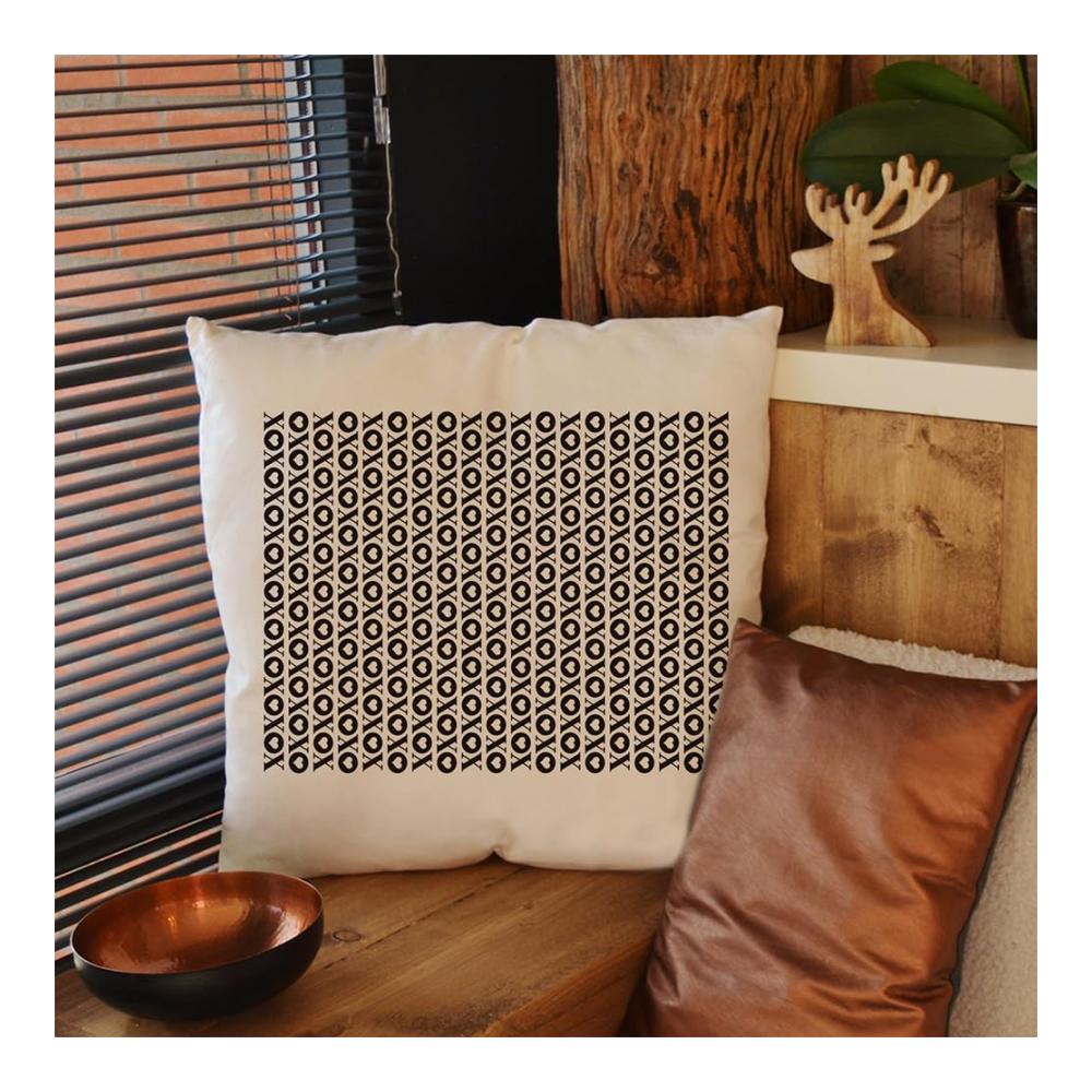 Hochwertige 2er-Pack Siebdruckschablonen mit XOXO-Muster für Kreative - Ideal für Polymerton und mehr! Wiederverwendbare 11x8.5 Netzschablonen für perfekte Typ