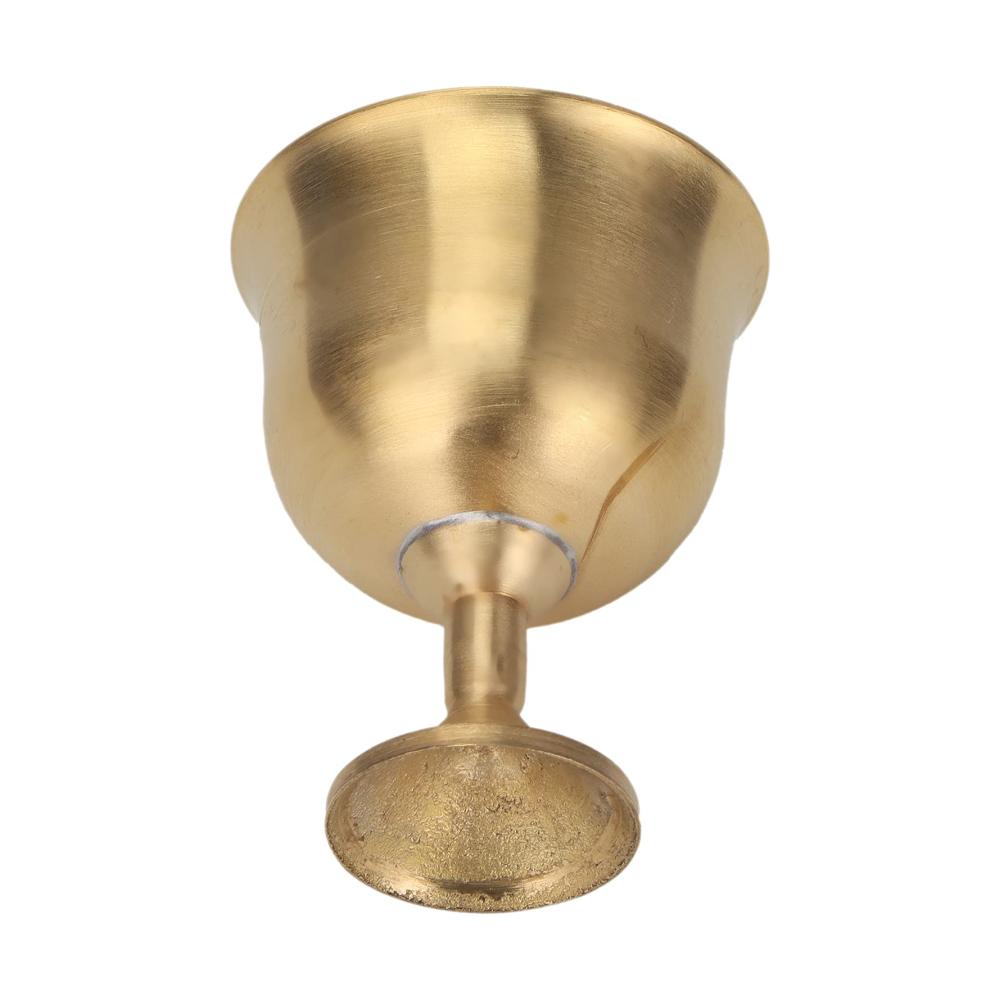 Rotweingläser Elegante Vintage-Weinkelche aus Messing für stilvolle Genießer | Klassisches Design für Hochzeiten Weihnachten & mehr