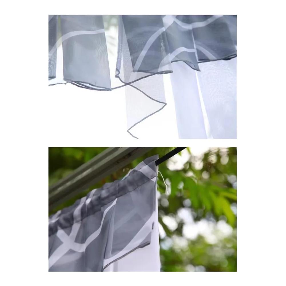 Entdecken Sie stilvolle Raffrollos für Fenster und Balkon – Plissiertes Design transparenter Voile mit eleganten Nähten drapiert und kurz – Perfekte römische Vorhänge