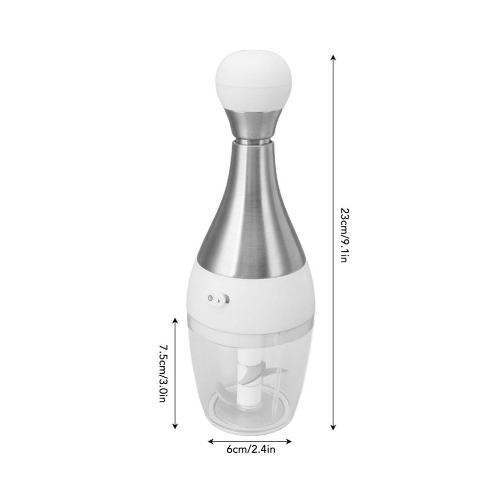 Premium Knoblauchpresse aus 304 Edelstahl | Manueller Gemüsezerkleinerer für müheloses Kochen | Handlicher Küchenhelfer für Zwiebeln Nüsse & mehr | Stilvolles Kochzubehör für den täglichen Heimbedarf