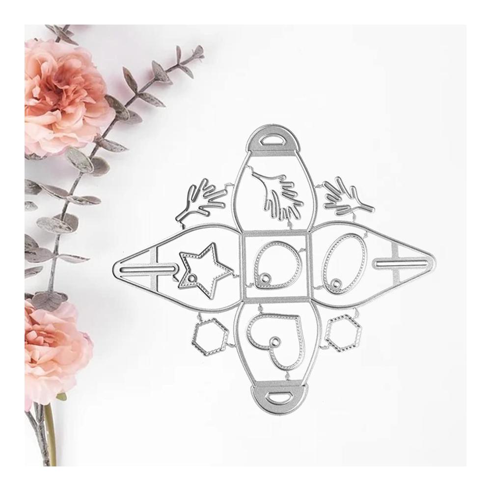 Kreative Vielfalt entfesseln! Premium Stanzer-Set für Boxen Karten & mehr. Stanzformen Schablonen & Prägung für Geburtstagsparty-Geschenke. Perfekte Lösung für DIY-Geschenkverpackungen & Kartenherstellung. Ein Must-Have für alle Bastelfreunde