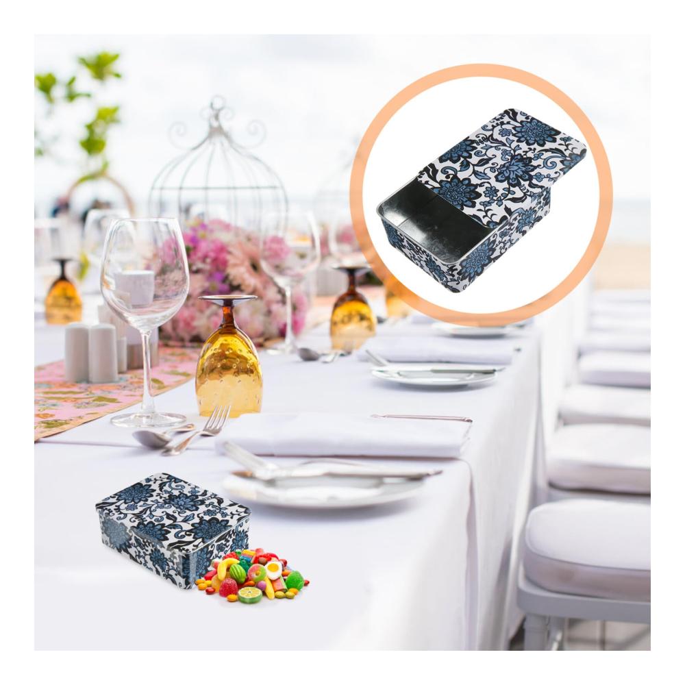 Vintage Keksdosen-Set | Metall-Süßigkeitsdose für Retro-Liebhaber | Dekorative Keksaufbewahrung mit Deckel für Zuhause und Bankett | Ideales Geschenk für Partyfreunde