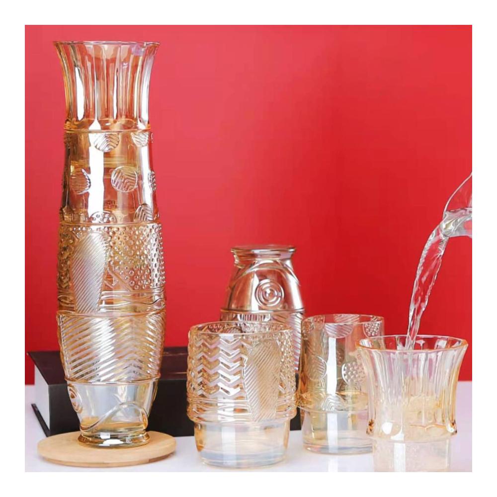 Koi-Fischglas Set 4 Stapelbare Trinkgläser im Fischdesign für Kaffee Tee Cocktails & Saft - Kreative Geschenke und stilvolles Heimdekor für Fischliebhaber