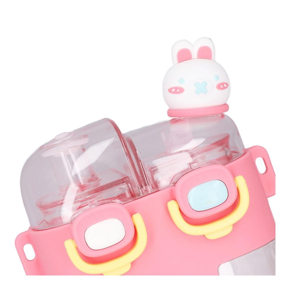 Entdecken Sie die neuesten Filterflaschen! Süße Wasserflasche 780ml - Tragbare Auslaufsichere Sportgetränkeflasche mit doppeltem Verwendungszweck (Rot) - Ideal für unterwegs