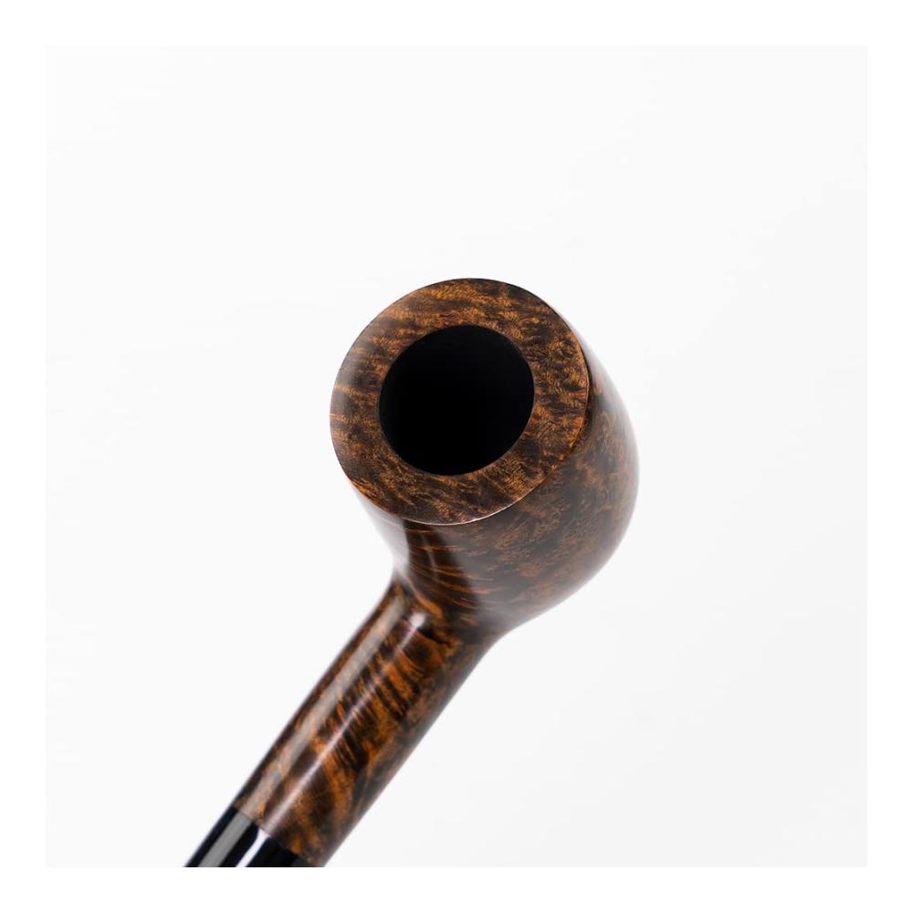 Entdecken Sie exklusives Zigarrenzubehör Handgefertigte Bruyere Tabakpfeife aus mediterranem Briar gerader Schaft natürliche Komponenten 9 mm Filter. Perfekte Geschenkbox
