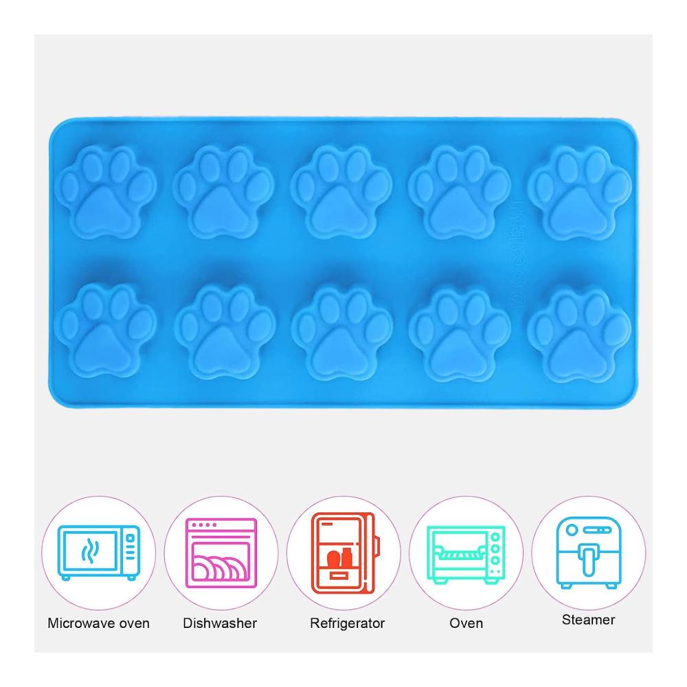 Backspaß pur Hochwertige Backunterlagen & Zubehör für köstliche Hundekekse! Antihaftende Backmatte mit Tropfer für Muffin Cupcake Süßigkeiten. Hitzebeständig lebensmittelecht - Ihr Must-Have für kreative DIY Bastelprojekte