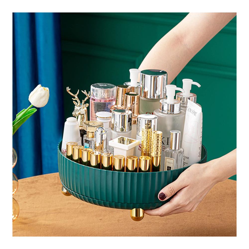 Effizientes Gewürzregal Drehbarer Aufbewahrungsturm für Küche & Vorratsraum - Orangefarbener Organizer für Gewürze Platzsparend & Stilvoll - Inklusive Küchenregal & Kühlschrank-Organizer||22CM