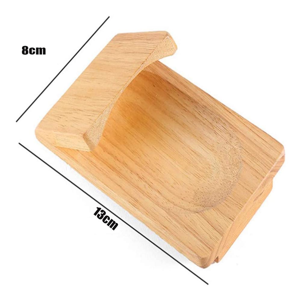 Holz Austernöffner Klemme & Messer Set | Meeresfrüchte-Werkzeuge für Küche | Oyster Holder & Opener Kit | Inklusive Halter & Schneidewerkzeug | Premium Austern Zubehör & Schneiderei |