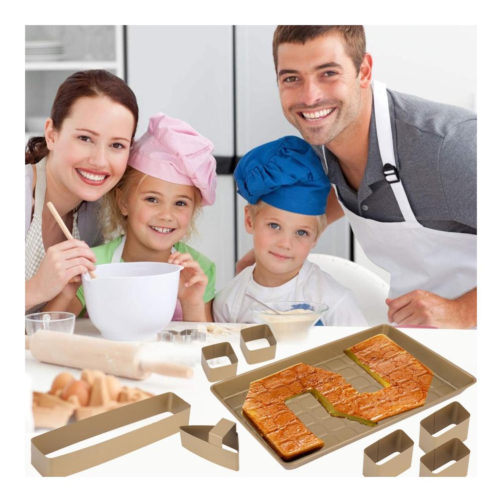 Entdecken Sie die Magie des Backens mit unserem 10-teiligen Antihaft-Backform-Set! Perfekt für kreative Kuchenkreationen Zahlenkuchen Geburtstagskuchen und mehr. Verstellbare Zahlen und Buchstaben ermöglichen individuelle Designs. Ideales Kuchenformen-Set für Geburtstags- und Jubiläumsfeiern. Hochwertige Qualität leicht zu reinigen. Backen Sie unvergessliche Leckereien mit diesem vielseitigen Backformset – ein Must-have für jeden Backliebhaber