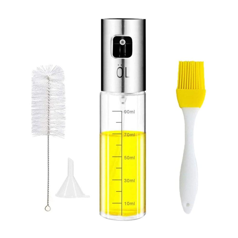 Erleichtern Sie das Kochen mit unserem Essig und Ölsprüher Set – 2 Stück hochwertige Öl Zerstäuber für perfekte Salate BBQ Backen und mehr! Praktischer Ölspender und Essigsprüher in einem. Ideal zum Kochen Braten und Grillen. Genießen Sie köstliche Mahlzeiten mit unserer Öl Sprühflasche