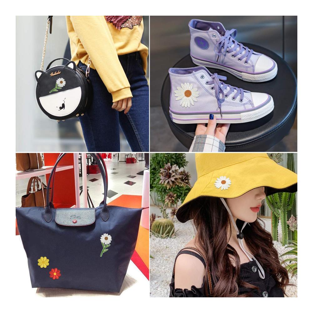 Verleihen Sie Ihren Kleidungsstücken mit diesen 39 Stück Schmetterlinge Blumen Aufbügler Patches eine einzigartige Note! Perfekt zum Aufbügeln oder Aufnähen auf Jeans und Jacken. Erwecken Sie Ihre Kreationen zum Leben