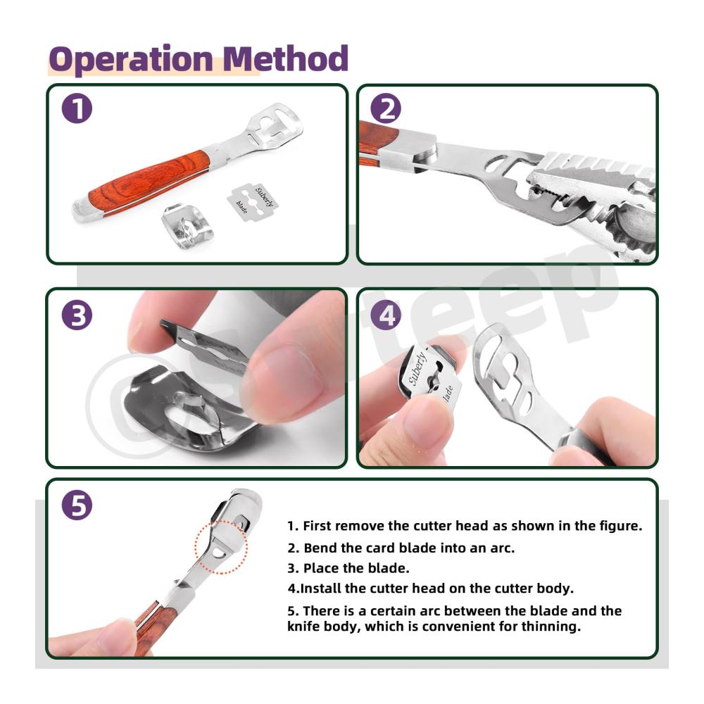 Entdecken Sie das ultimative Zubehör für Lederarbeiten 22Pcs Metall Leder Skiver Set mit Schneidemesser Lineal Schnitzmesser und mehr - Perfektes Werkzeug für präzise Ergebnisse und professionelle Oberflächenbearbeitung