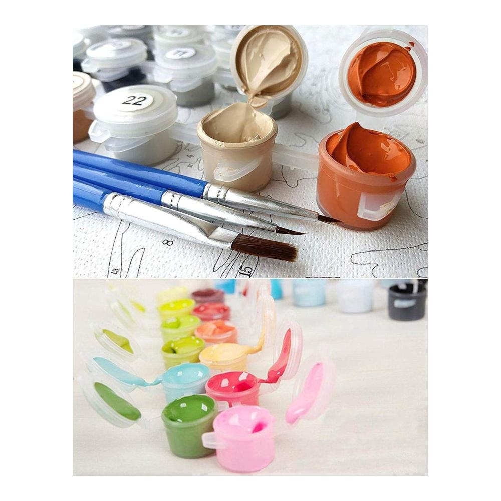 Entdecken Sie Ihre künstlerische Seite mit diesem hochwertigen Malset für Erwachsene DIY Ölgemälde Farbe Nach Anzahl Kit - Edward Manets berühmtes Porträt von Madame Brunet - Alles was Sie brauchen um Ihre eigene Meisterarbeit zu schaffen