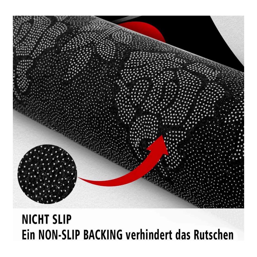 Erfrischendes Design Weihnachtsbaum Teppich für Kinderzimmer | 3D Glocke | Rutschfester Kurzflor Spielteppich 80x120 cm | Freude für Wohnzimmer und Schlafzimmer