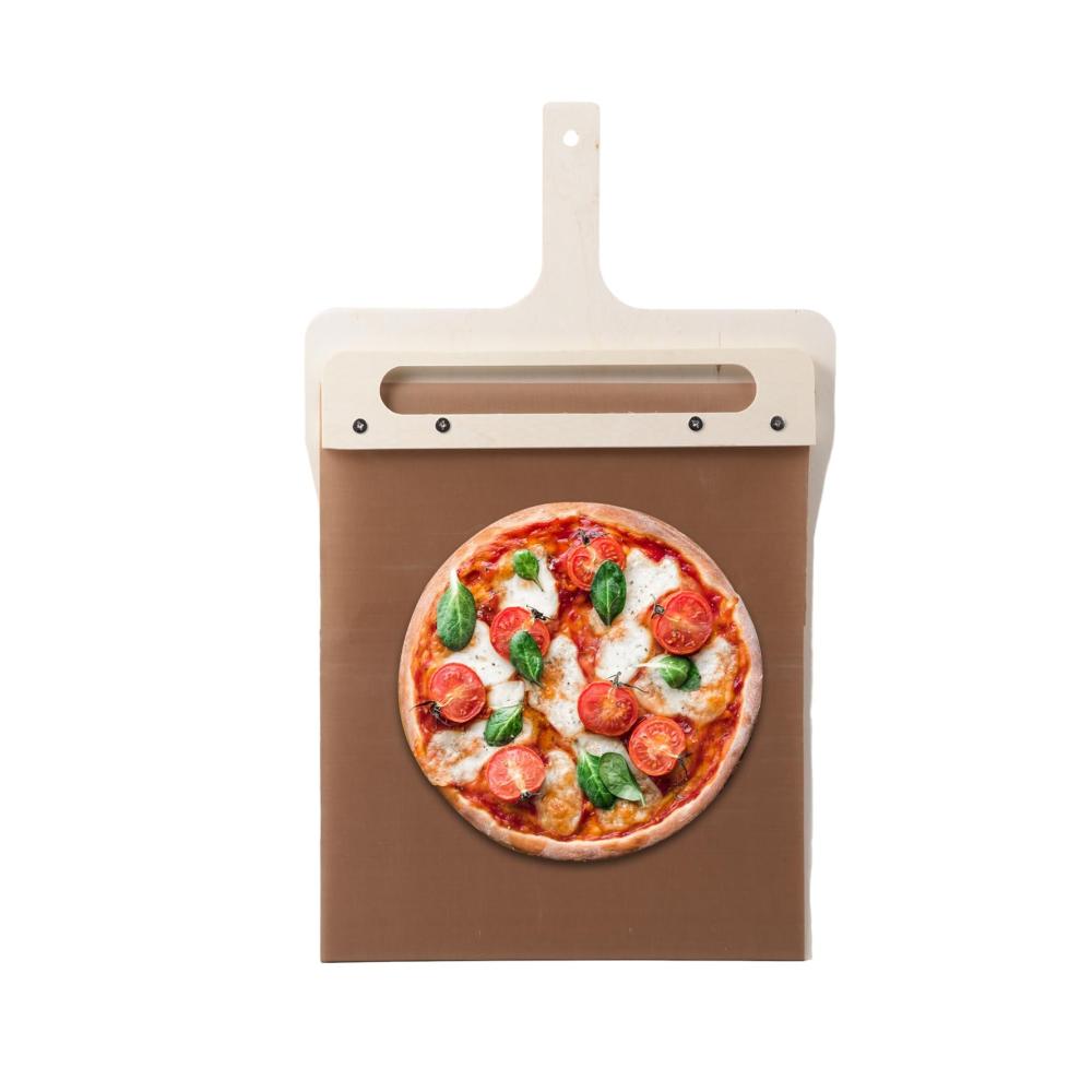 Entdecken Sie köstliche Leckereien mit unseren hochwertigen Pizzapfannen | Perfekte Ergänzung zu Ihrem Kocherlebnis mit Pizzaschieber aus Holz und praktischem Griff | Vielseitiges Küchenwerkzeug für Pizza Brot Gebäck Cupcakes und Muffins für Damen