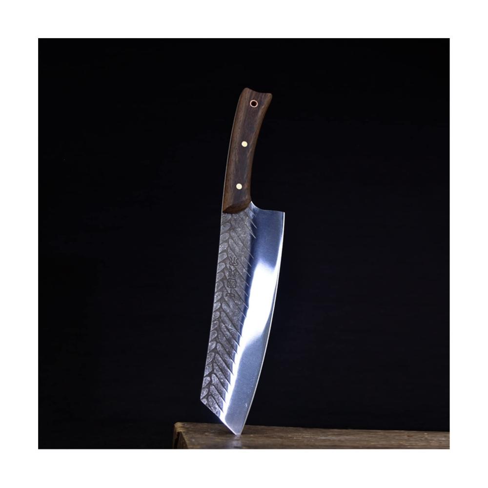Hochwertiges 8-teiliges Küchenmesserset aus geschmiedetem Stahl - Perfekt für präzises Schneiden und Zubereiten von Fleisch Gemüse und Fisch. Inklusive Kochmesser Hackmesser Santoku Utility Boning Nakiri Kiritsuke und Sashimi Messer. Handgefertigte Präzision für anspruchsvolle Köche