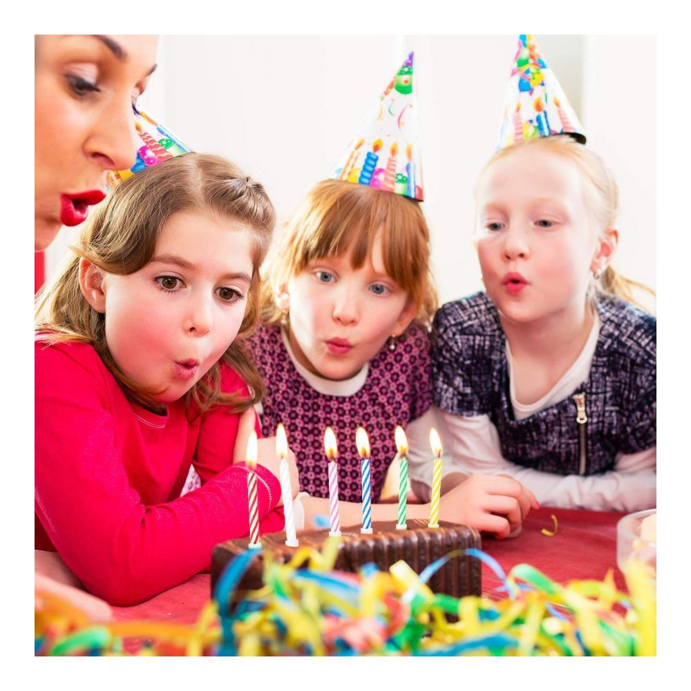 Erlebe den Zauber Magic Relight Geburtstagskerzen - 40er Set Kuchenkerzen für lustige Streiche und festliche Dekorationen. Ideal für Geburtstage Partys Weihnachten und Feiern. Überrasche deine Gäste mit diesem Trickkerzen-Pr