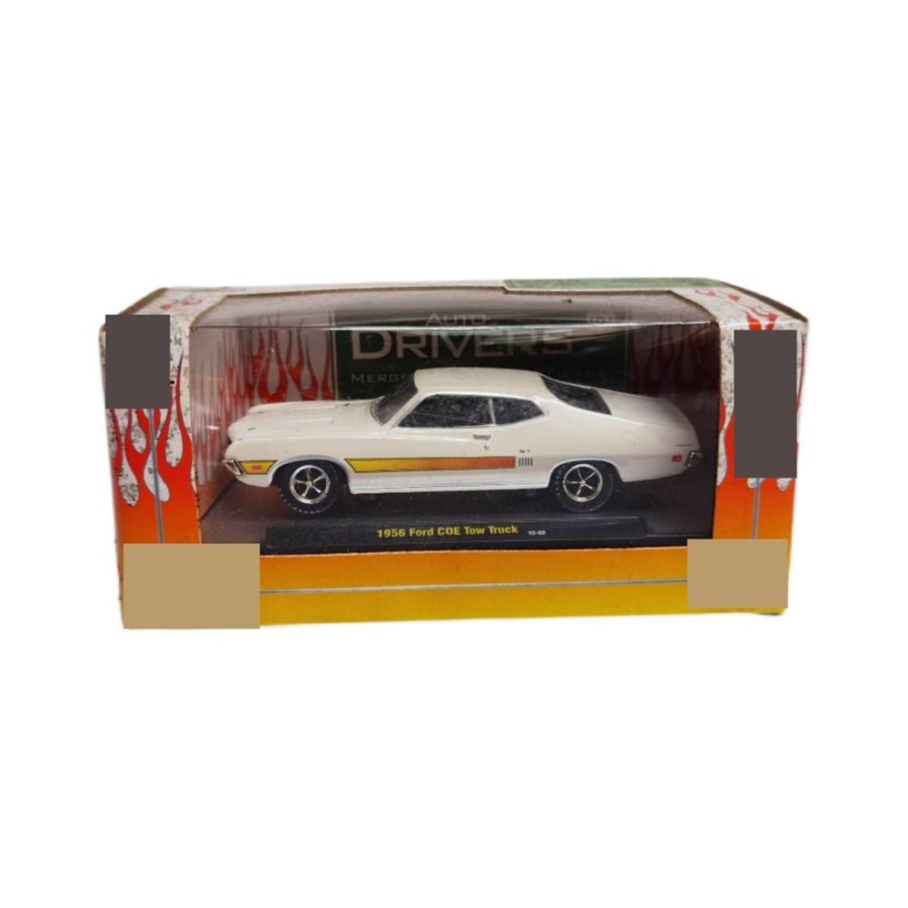 Sammlerstück Hochwertiges 164 Ford COE Trailer 1956 Modellauto aus Legierung | Ideales Geschenk für Fahrzeugliebhaber | Sam