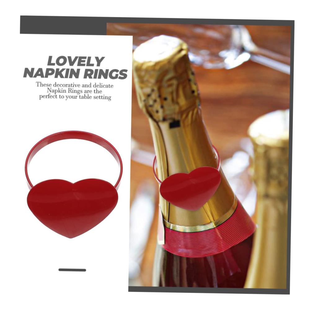 Entdecken Sie Eleganz 24er Set Liebe Serviettenringe aus Legierung für stilvolle Tischdeko - Hochzeitslaken & Essdekore perfekt schmücken. Serviettenschnallen für dekorative Speisedekore