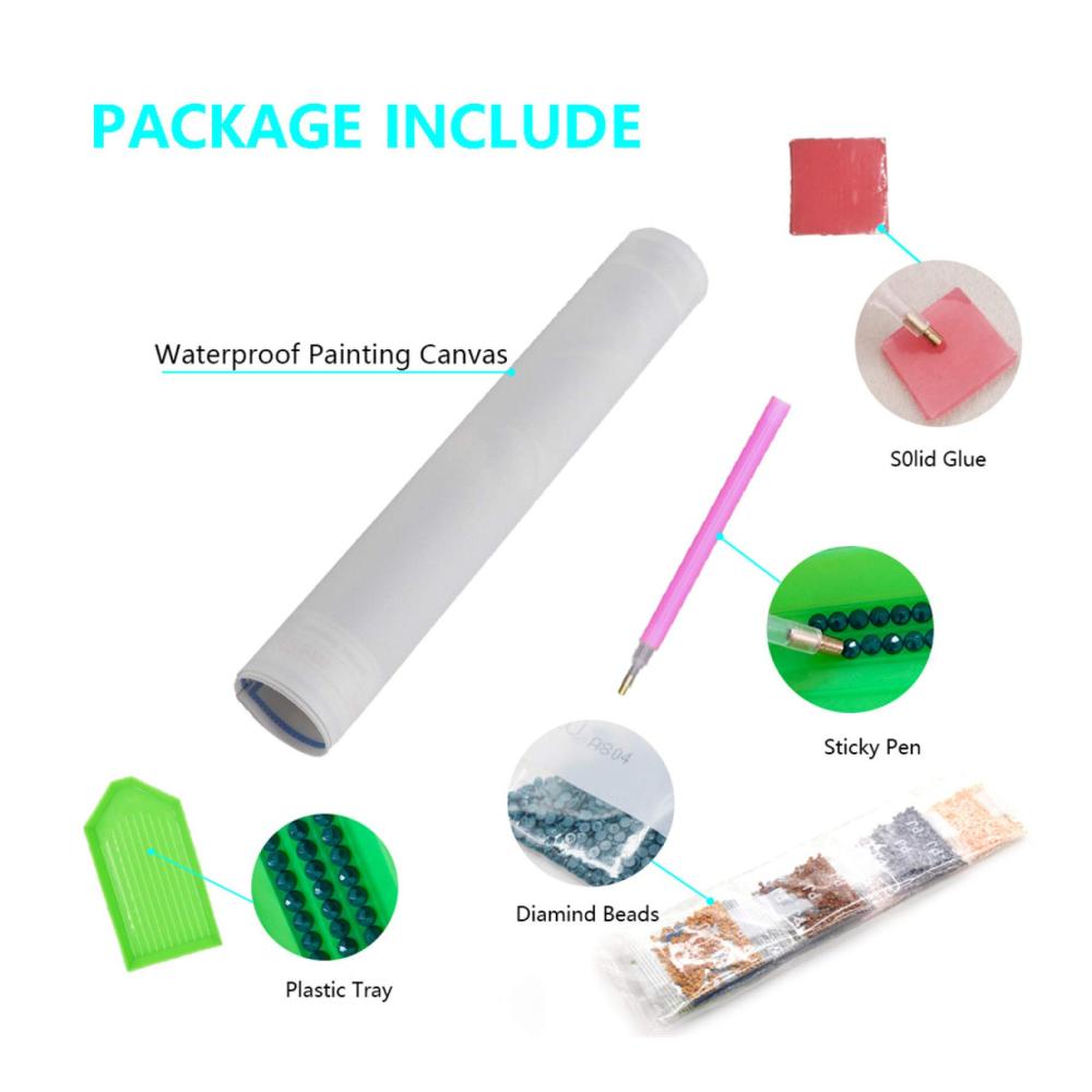 Diamond Painting Set Mo Dao Zu Shi Cartoon-Figuren - Komplettes Bastelset für Kinder und Erwachsene - Wanddekor mit Diamantbildern - Ideal für Zuhause oder als Geschenk