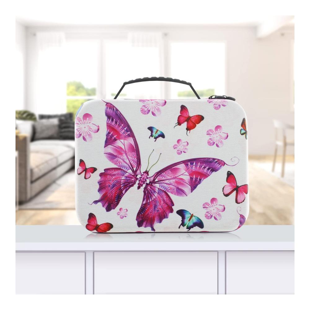 Diamantmalerei Zubehör Organizer Box Set - 30 Teile inkl. Koffer für 5D Diamantmalerei - Aufbewahrungsbox für Strass Perlen Nägel - DIY Werkzeuge & Zubehör für Künstler und Handwerker