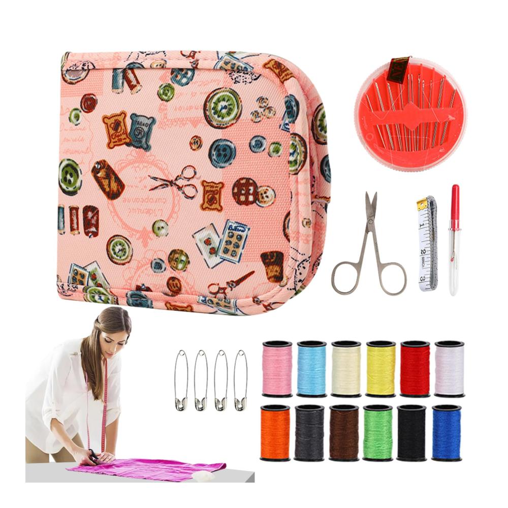 Entdecken Sie das ultimative DIY-Nähset für Anfänger Stick-Nähset mit Etui für unterwegs - Perfektes Geschenk für Mama Oma und erwachsene Nähliebhaber