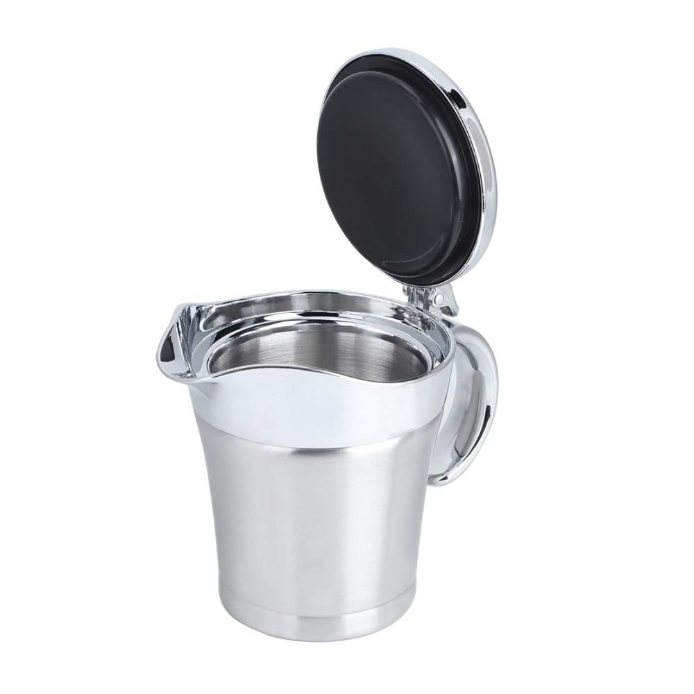 Hochwertiger Edelstahl Soßenschüssel 304 | Doppellagige Isolierung für frische Aromen | Geschmackssaucentopf & Servierkrug | Ideales Küchenutensil für Soßen Sahne & Pudding
