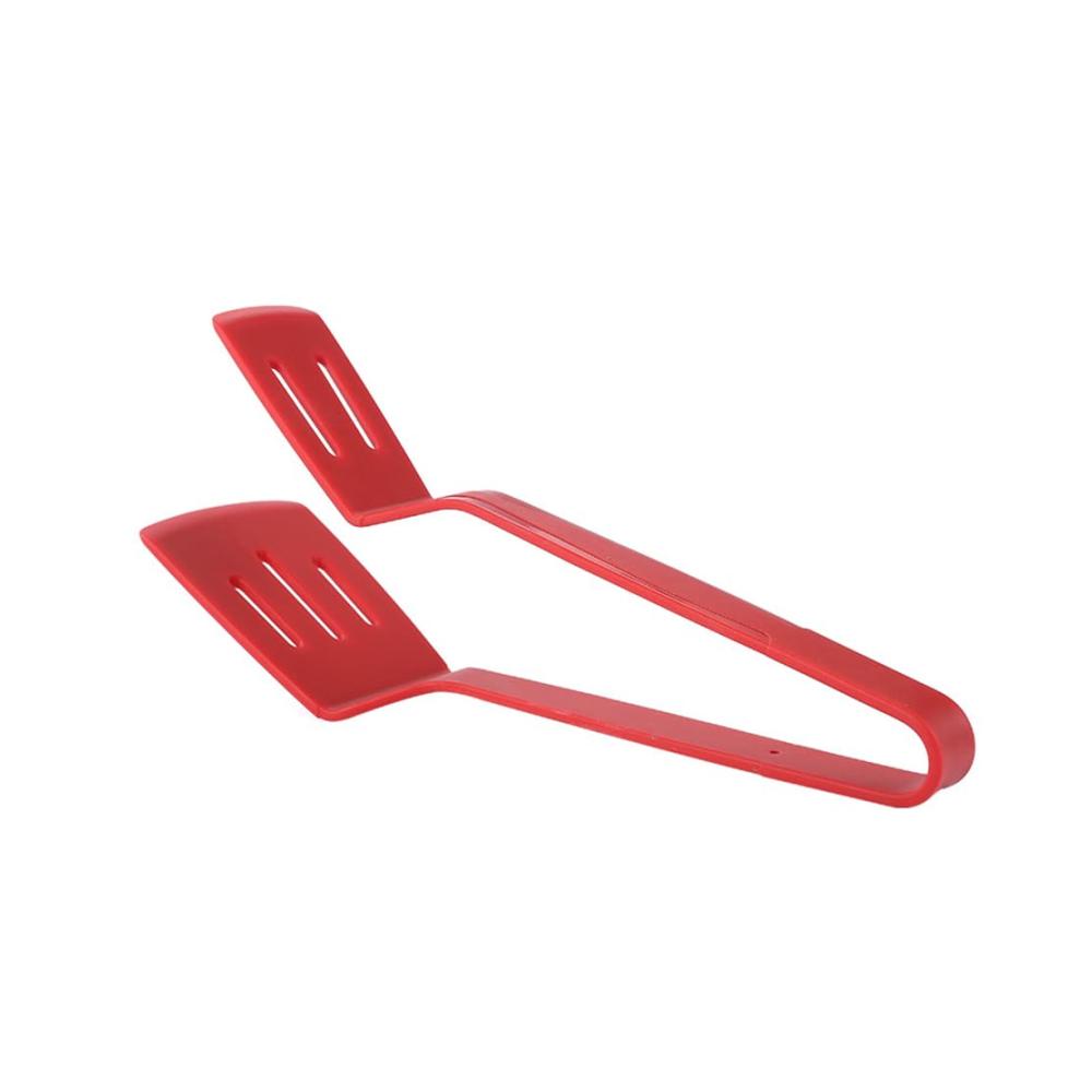 Premium 2-in-1 Küchenzange aus Edelstahl mit Silikonbeschichtung – Hitzebeständige Grill- und Fleischzange mit Komfortgriff – Vielseitige Kochzange für Grillen Braten und mehr – 18.5
