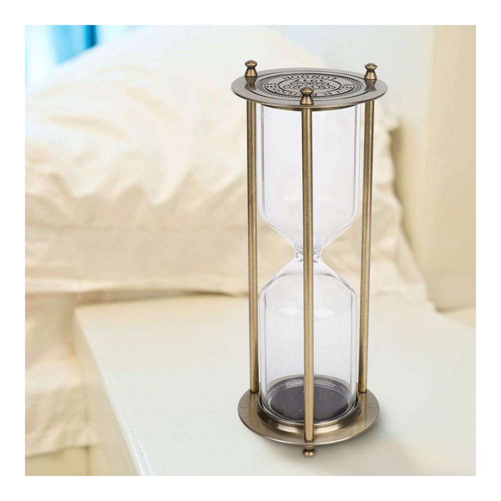Eieruhren Sanduhr-Timer Retro Metall Heimdekoration Glas Zubehör Geschenke Ornament Kochen Küchentimer Küchenaccessoire